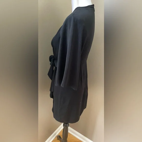 Topshop Black Mini Dress Size US 2 - Picture 6 of 9